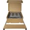 Epe Usa 17 in x 12 in x 3.5 in Laptop Shipping Box, Kraft, Corrugated / Foam, Single, 32 ECT LTC-S004-10 - alternate 5